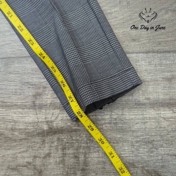 Karl Lagerfeld Paris Houndstooth Ankle Pants Size S - Picture 7 of 8